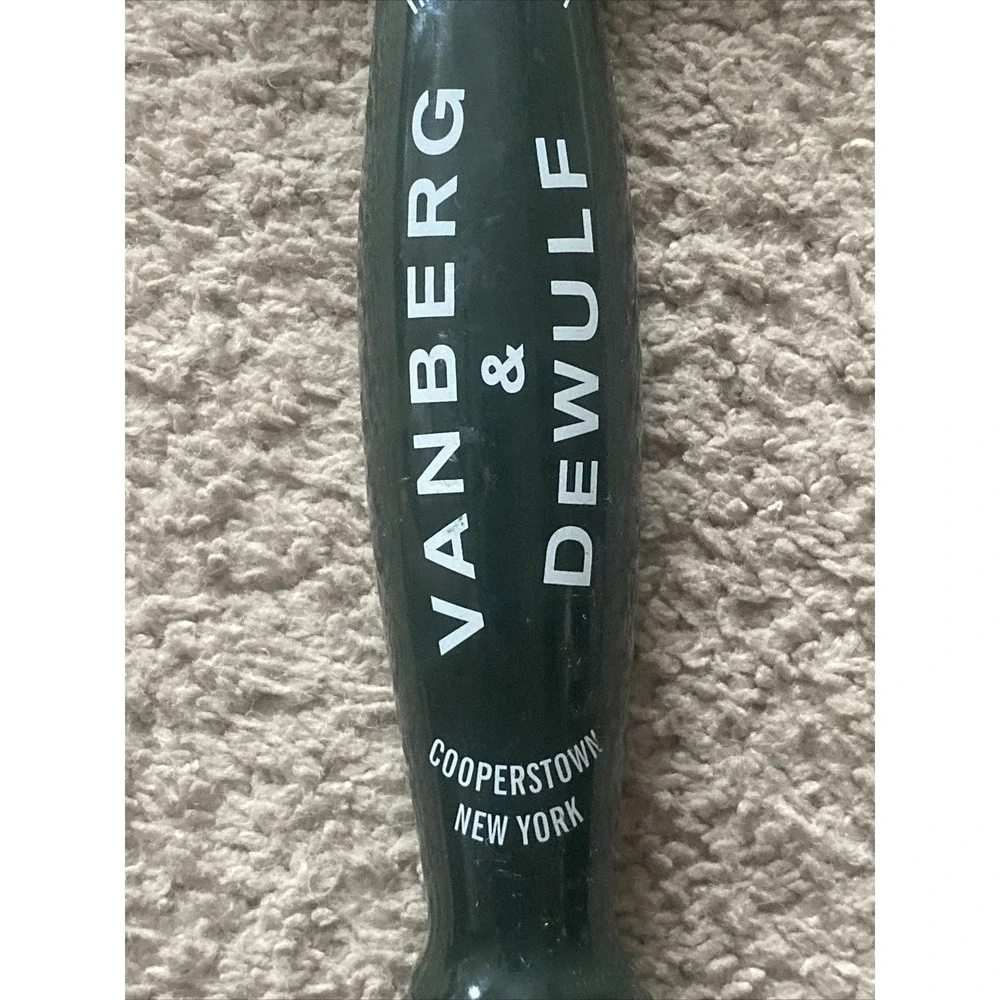 Beer Tap Handle Vanberg & Dewulf Belgian Farmhouse Ale Green Rare Square